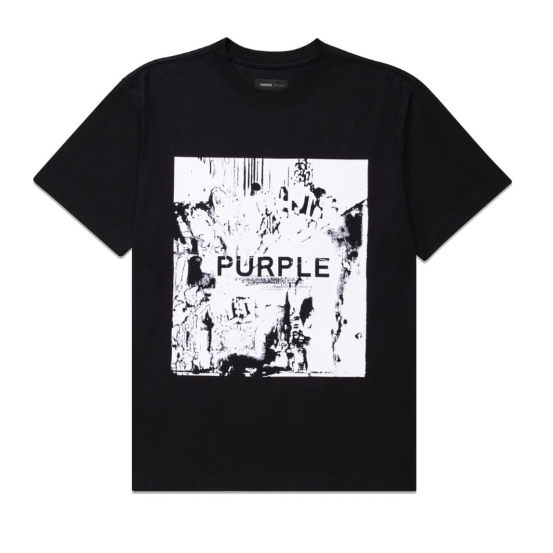 Purple Brand Textured Multi Color Black S/S Tee – Era Clothing Store