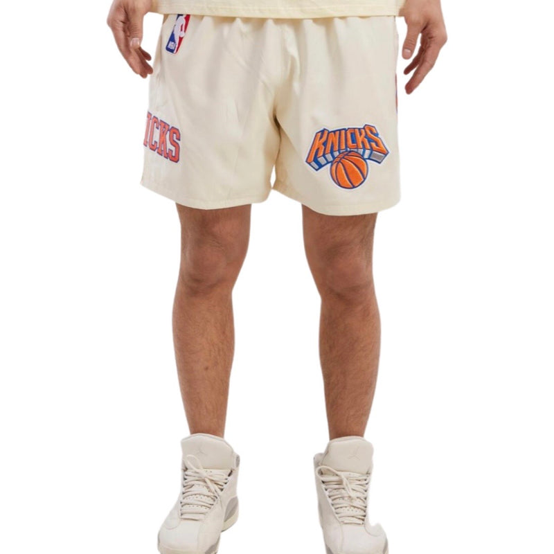 New York Knicks Classic Woven Short (Eggshell)