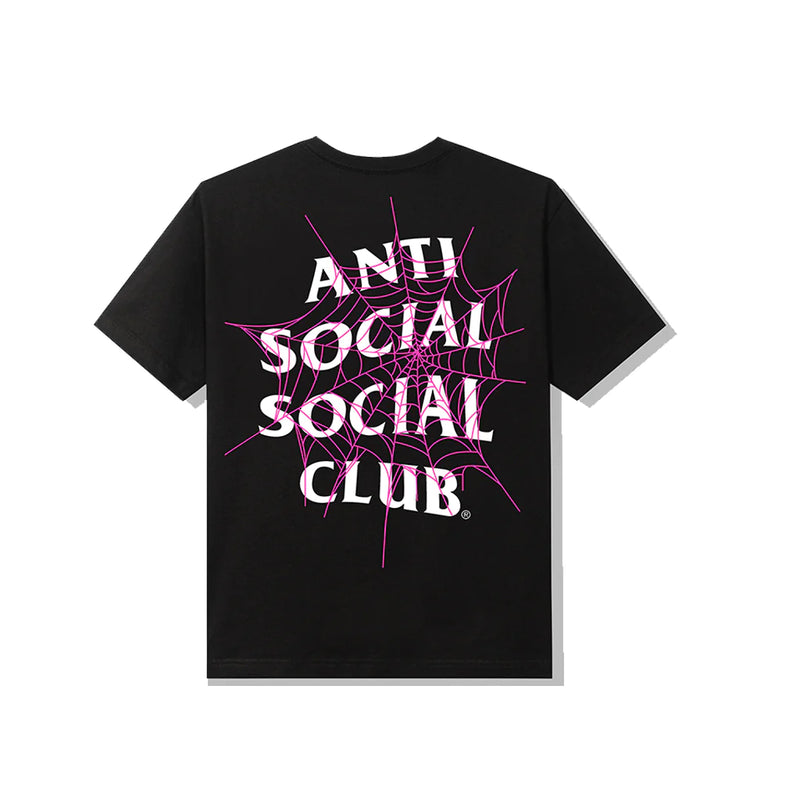 Anti Social Social Club Spiderweb Black Tee