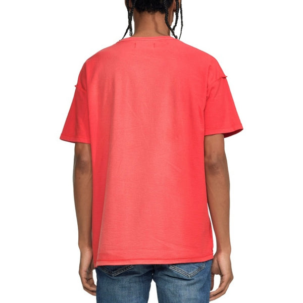 Purple Brand Textured Flame Red S/S Tee