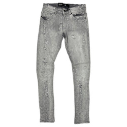 Focus Repeat Grey Slim Fit Jeans (3472)