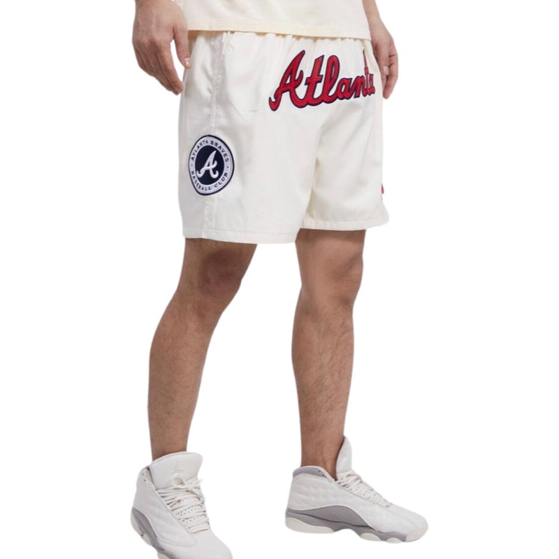 Atlanta Braves Classic Woven Short (Eggshell)