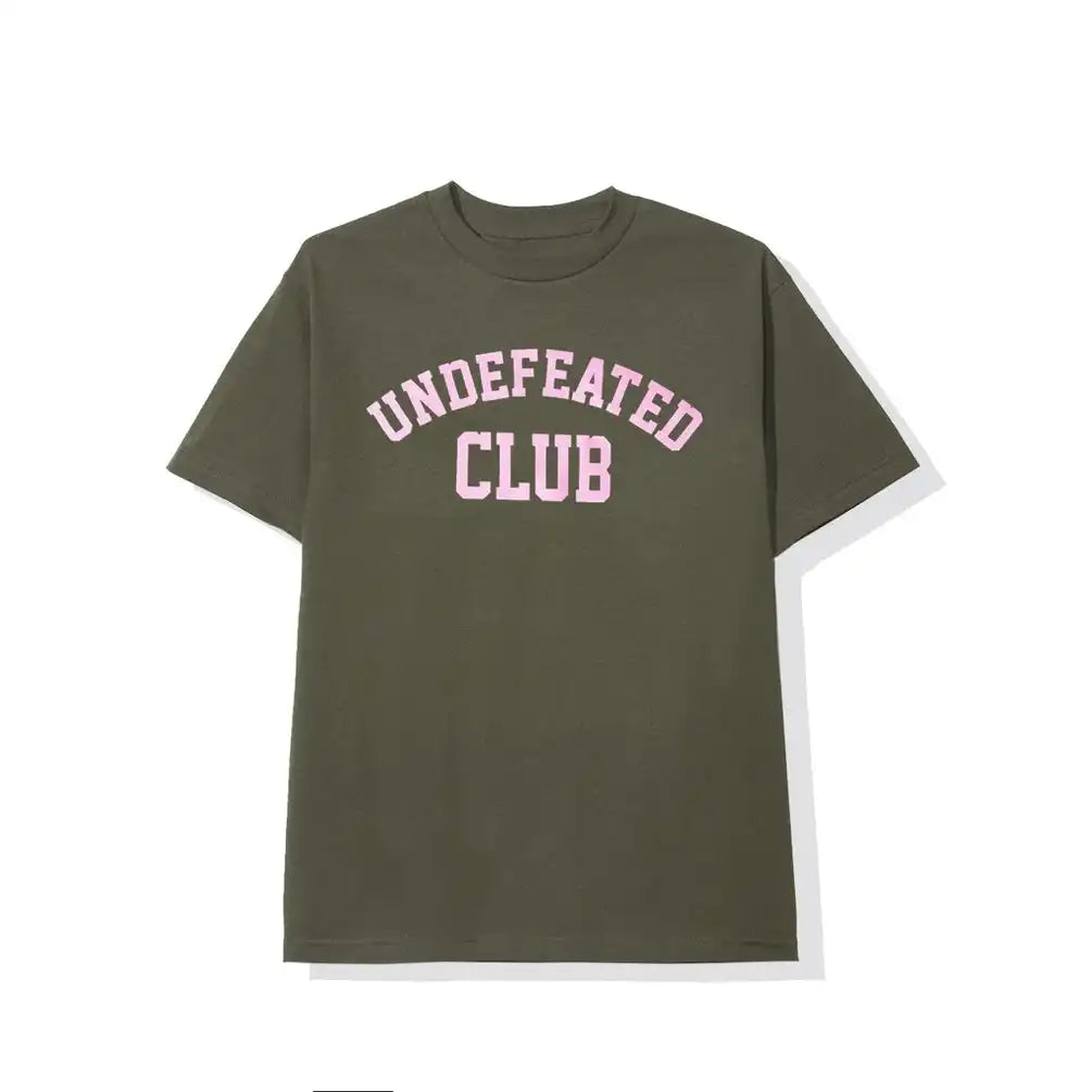 Anti Social Social Club Undefeated Olive/Pink Tee – Era Clothing Store