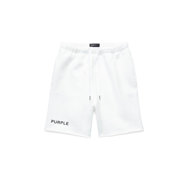 Purple Brand French Terry White Short
