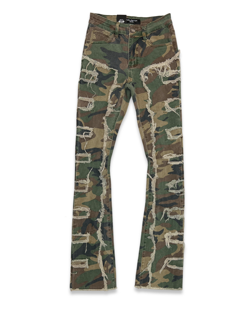 Reelistik Camo Valley Stacked Jeans (RST5025-1)