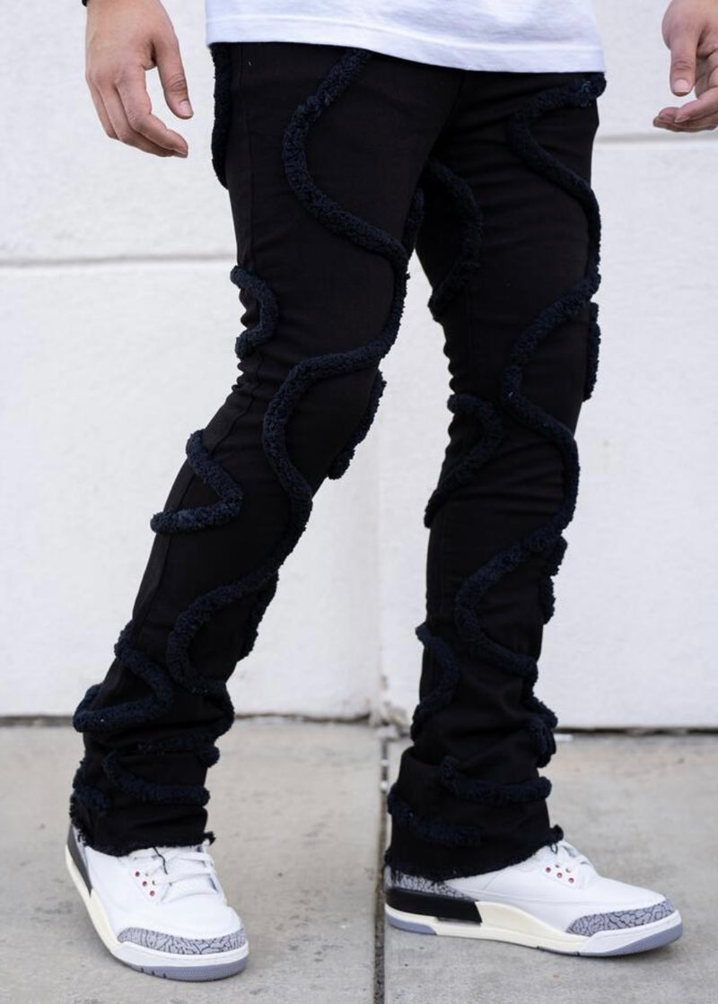 Reelistik Corda Black/Black Stacked Jeans (Rst5022-2) – Era Clothing Store