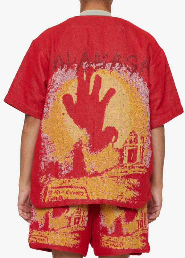 Valabasas Ghost Hand Red Short Set