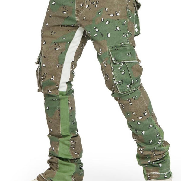 Valabasas “Commander 2.0” Camo Stacked Jeans