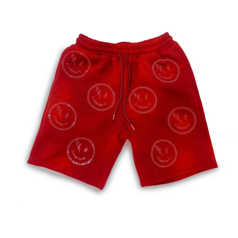Retrovert Rhinestone Smiley Shorts