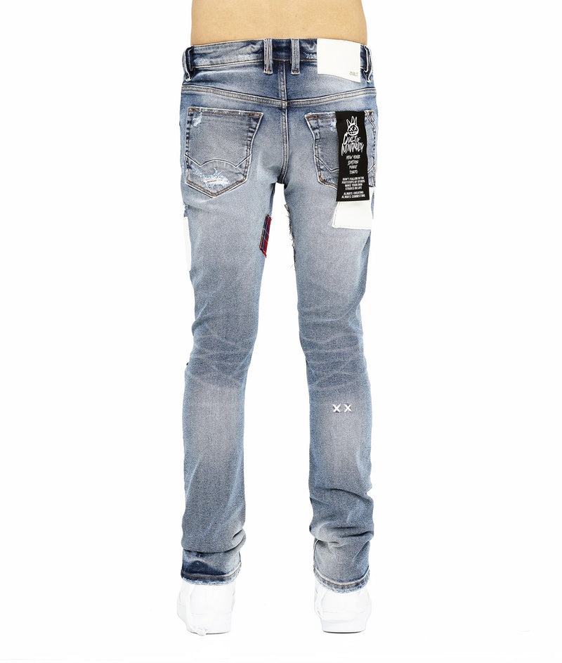 Cult Of Individuality 7 Year Sand Skinny Jeans
