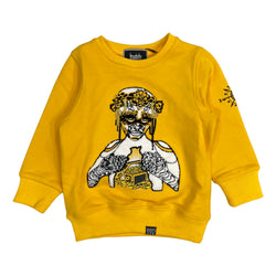 Kids Mosaic Sweater (Yellow)