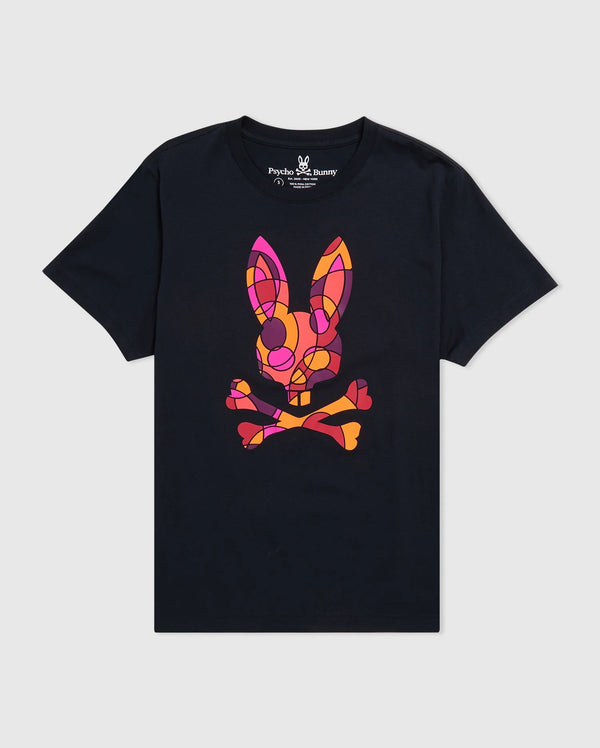 Psycho Bunny Darwin Graphic Tee (Navy)