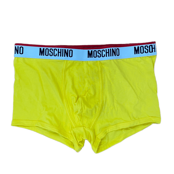 Jersey Boxer With Logo (Yellow)