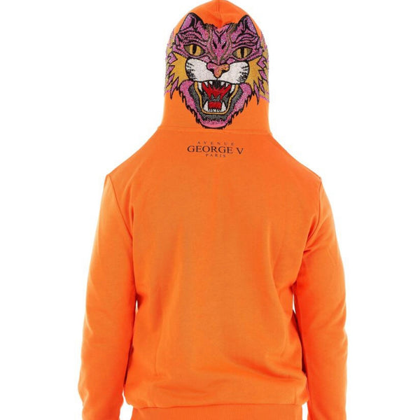 George Ave Tiger Orange Hoodie