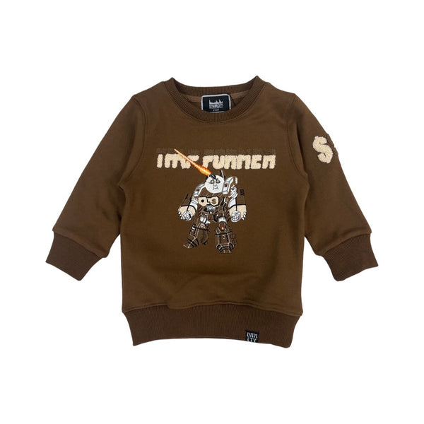 Kids Trap Former Sweater (Brown