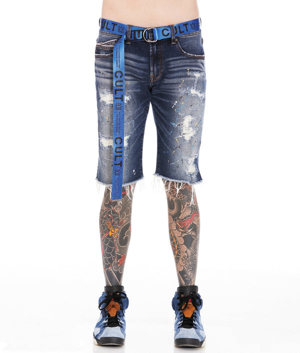 Cult Of Individuality Drip Belted Short