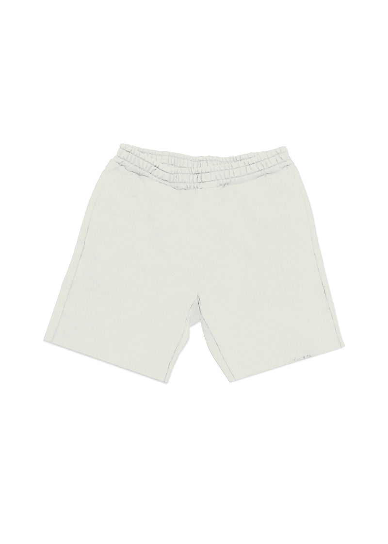 Purple Brand French Terry Wordmark Coconut Shorts