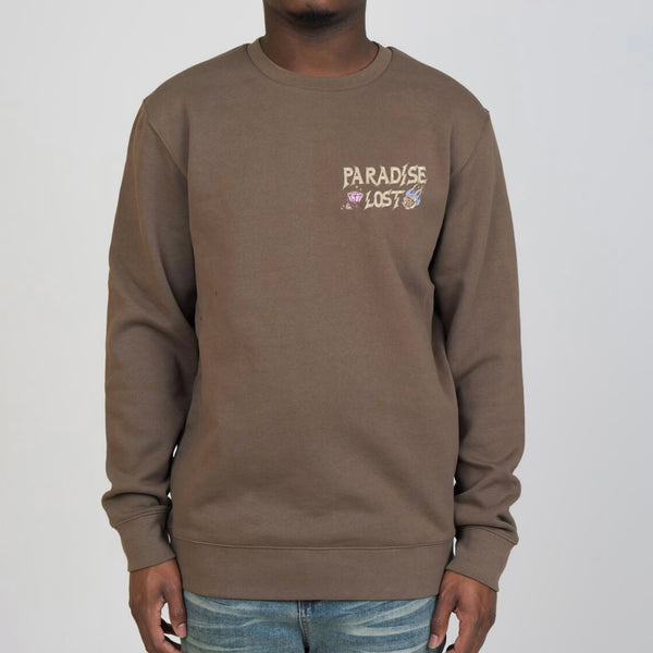 Paradise Lost “Success Breeds Envy” Mocha Sweater