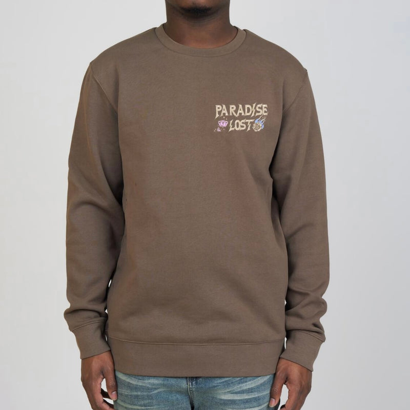 Paradise Lost “Success Breeds Envy” Mocha Sweater