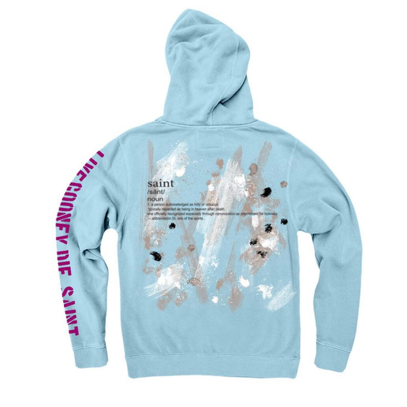 BWOOD Full Bloom Ice Blue Hoodie