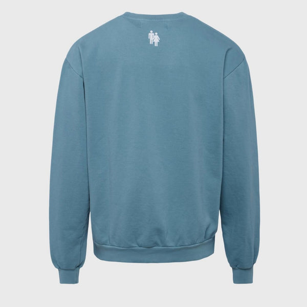 Homme Femme The Elite Sweater In Deep Teal