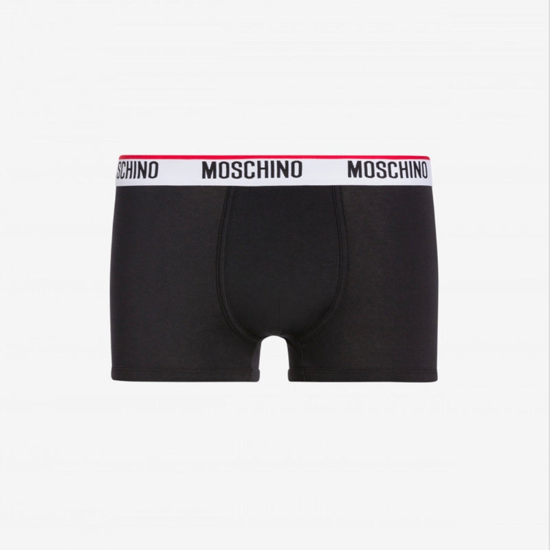 Jersey Boxer With Logo (Black)