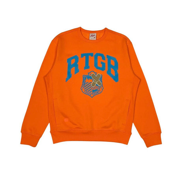 Red Tag Alumni Orange Sweater
