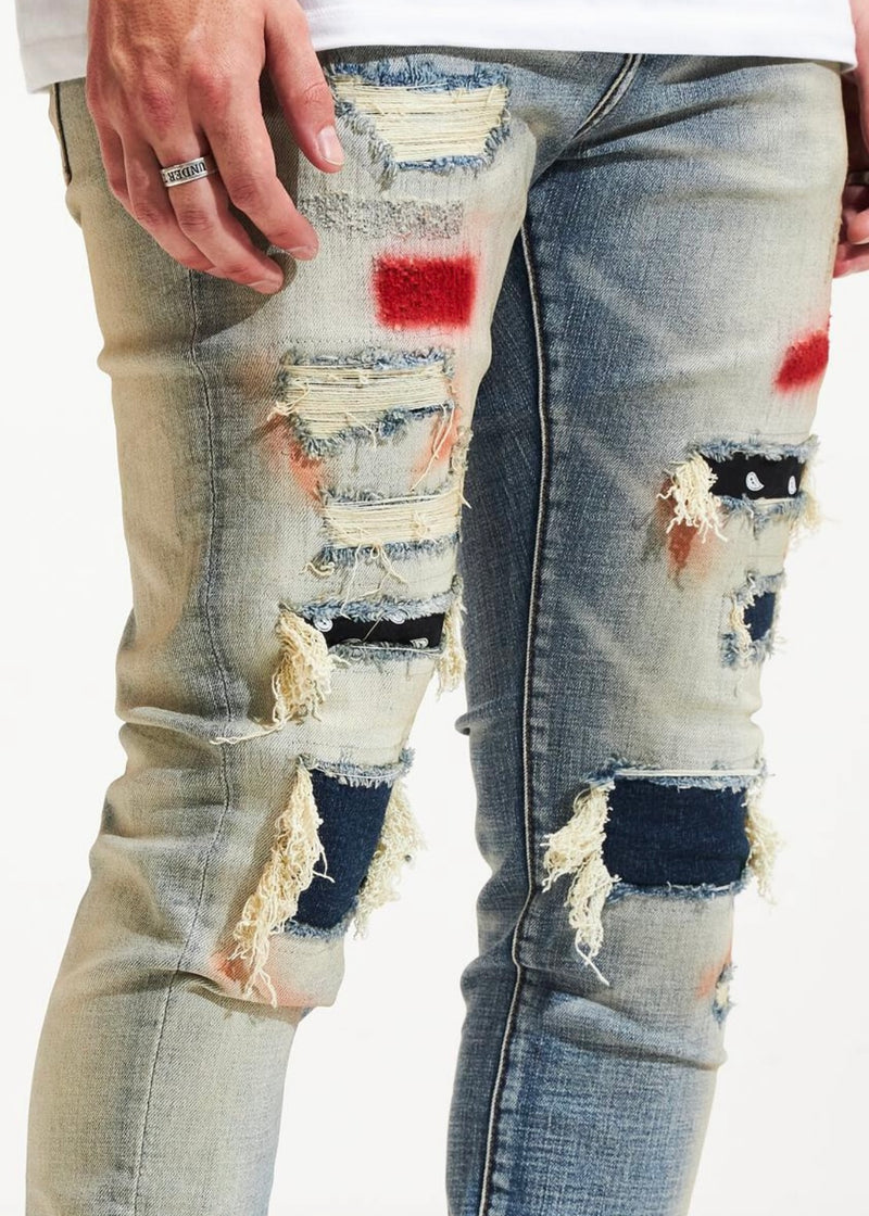 Crysp Levy Patch Jeans (4)