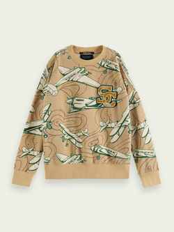 Kids All Over Printed Sweater (162735)