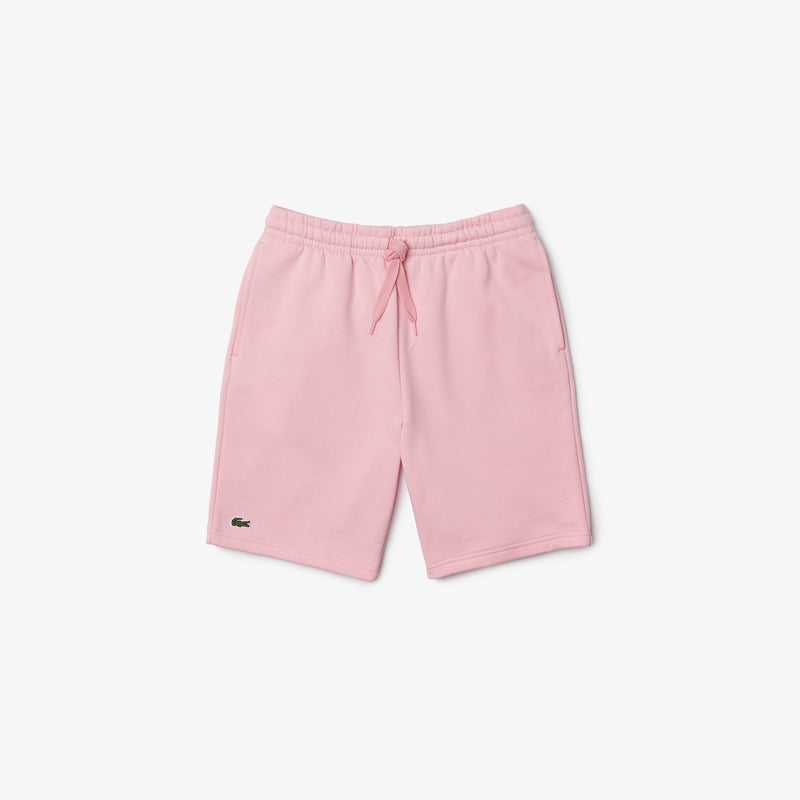 Lacoste Fleece Shorts In Pink