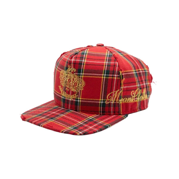 LA ROPA “LMC” Plaid Crown Hat