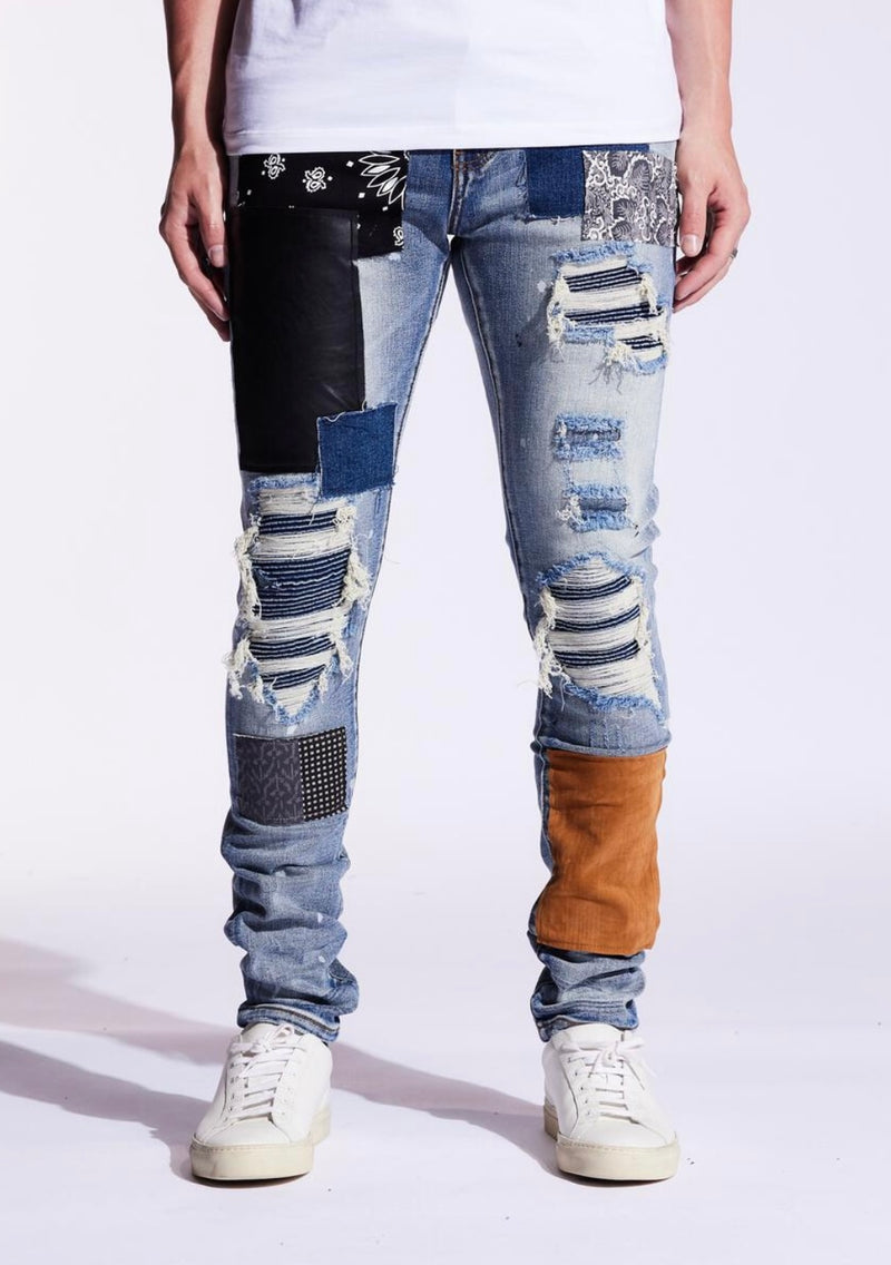 Embellish NYC Scavenger Rip & Repair Jeans (116)