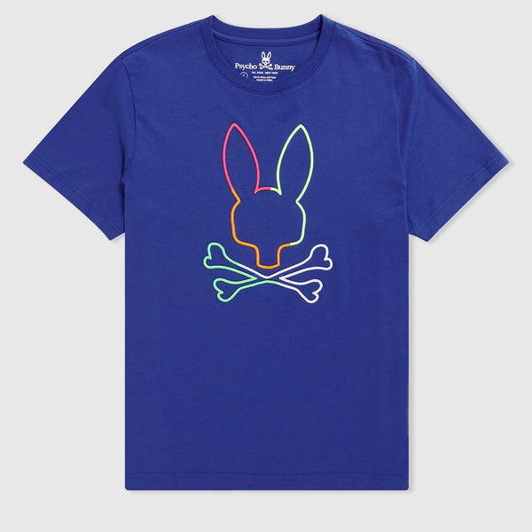 Psycho Bunny Leo Bunny Tee (Sapphire)