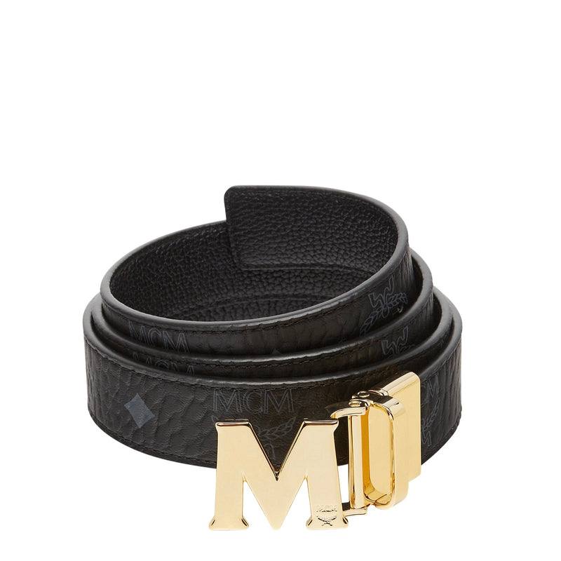 MCM Women’s Reversible Belt In Black