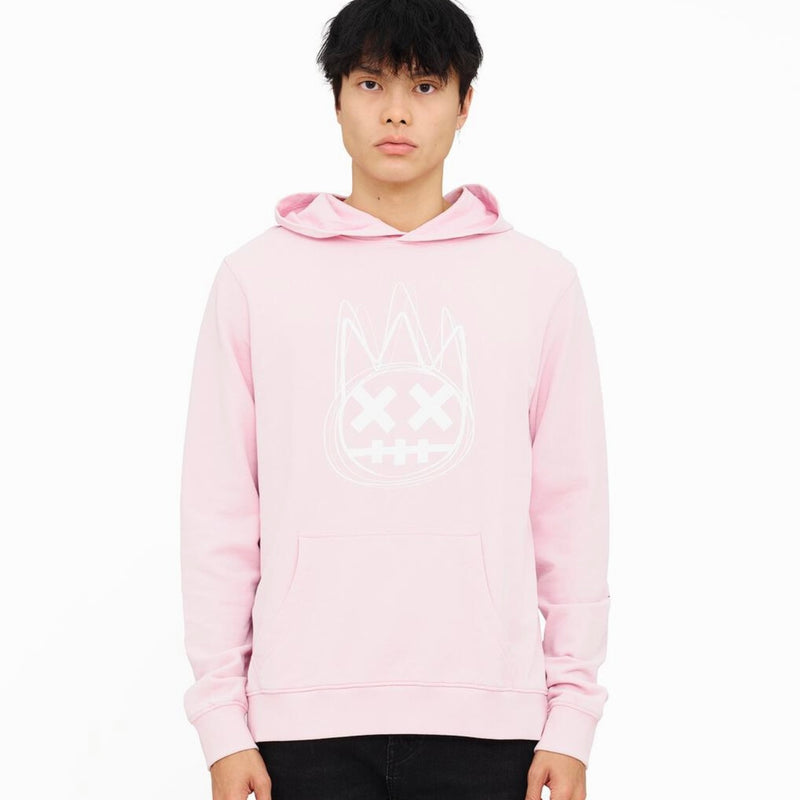 Cult French Terry Powder Pink Logo Pullover
