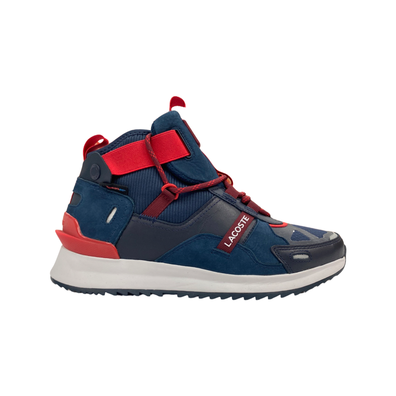 Hightop Run Breaker Sneaker Navy Red Era Clothing Store