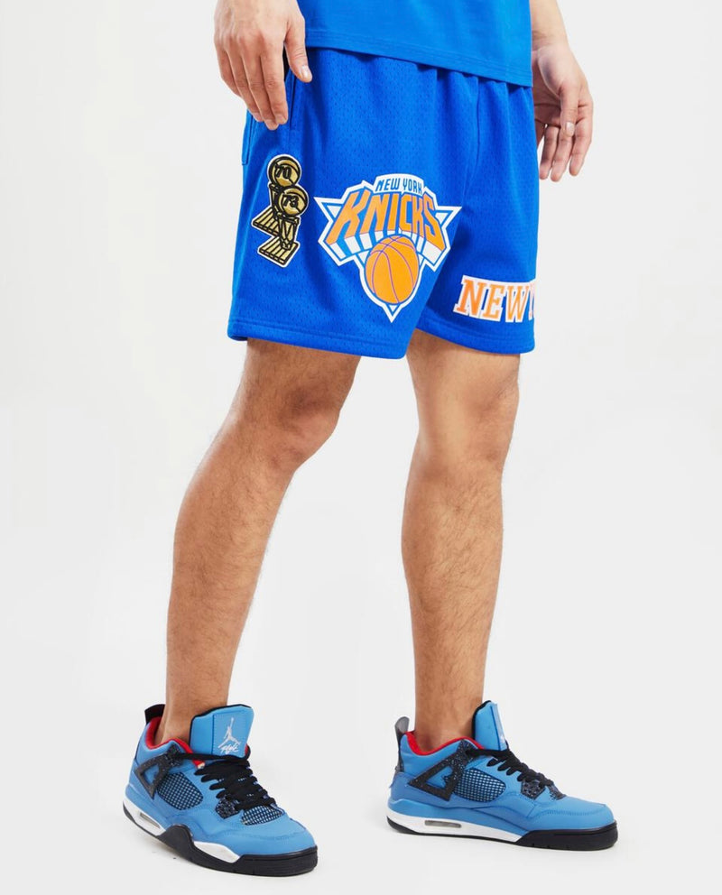 New York Knicks Logo Mesh Short