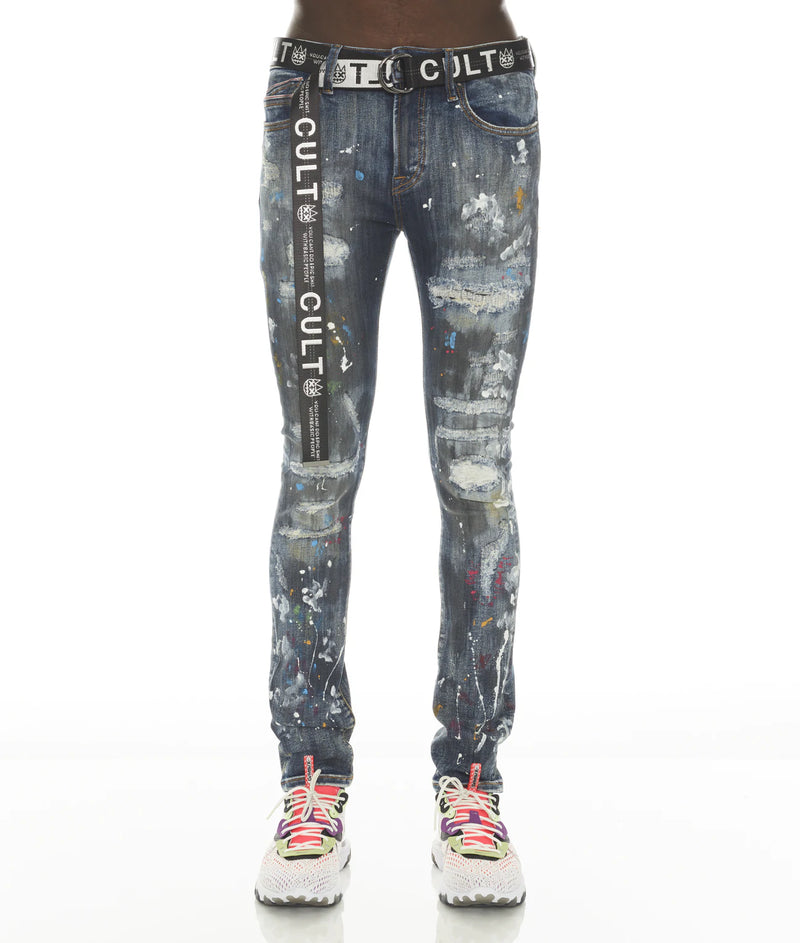 Cult “Chaos” Skinny Stretch Jeans