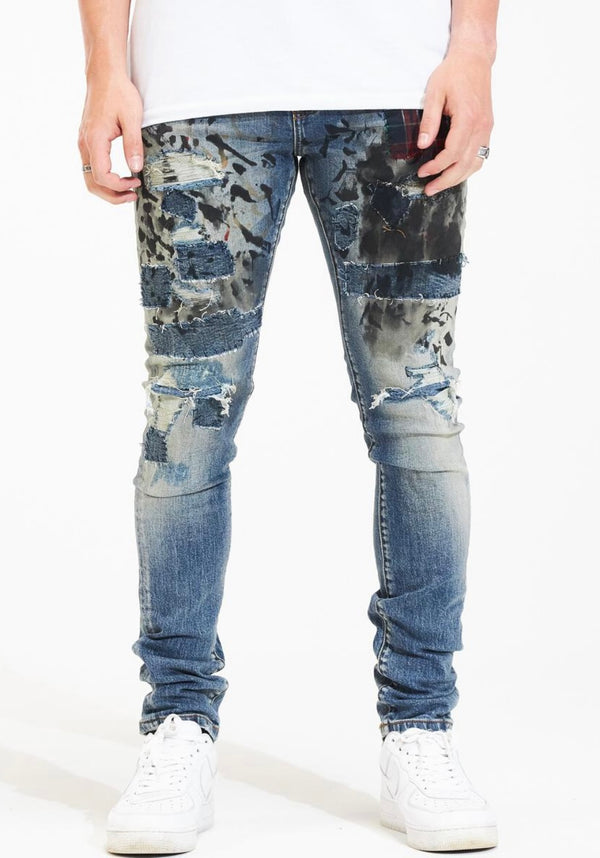 Crysp Sloan Patchwork Jeans (39)