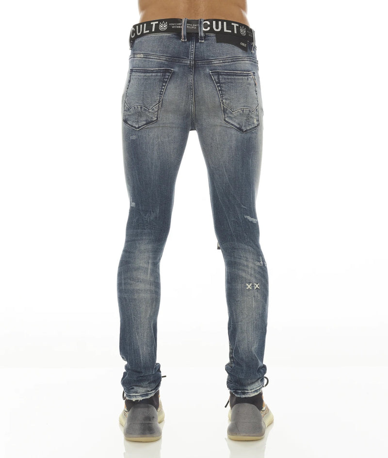 Cult Of Individuality “Mayfly” Skinny Stretch Jeans