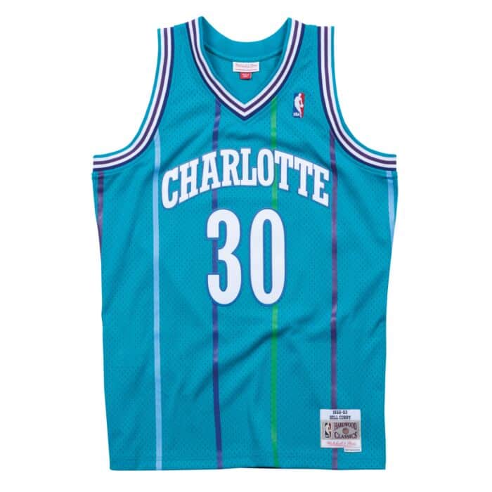 Mitchell&Ness Charlotte Hornets Road Jersey (Dell Curry)