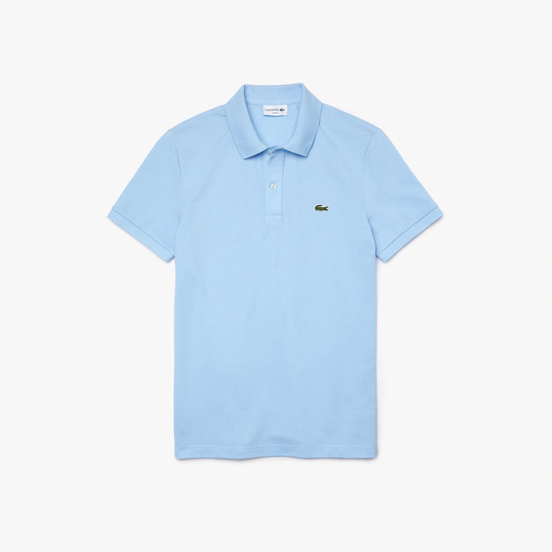opnåelige Skoleuddannelse maskinskriver Lacoste Slim Fit Polo Shirt In Baby Blue – Era Clothing Store