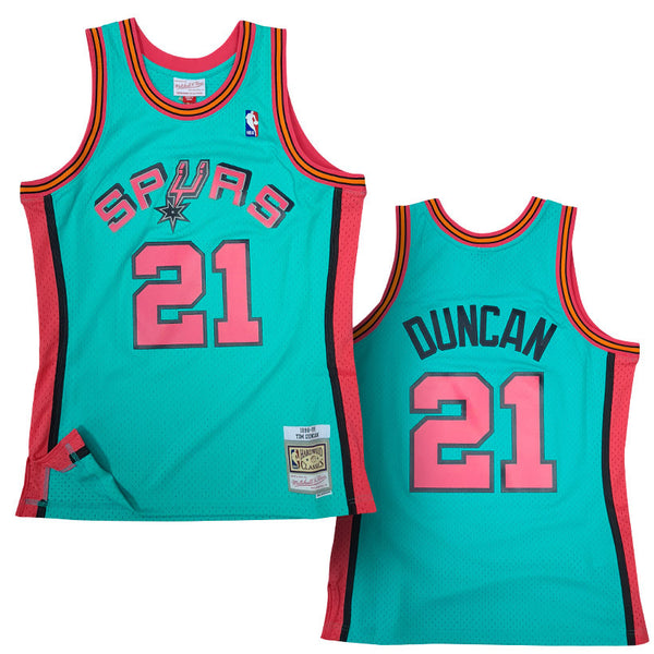 Mitchell&Ness Reload San Antonio Spurs Jersey (Tim Duncan)