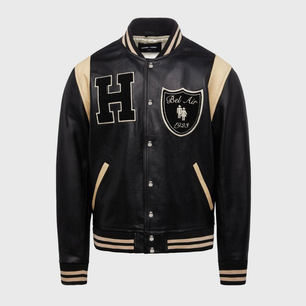 Homme Femme Belair Varsity Jacket (Black)