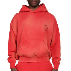 Purple Brand French Terry Fiery Red Hoodie