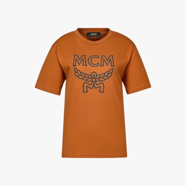 MCM Women’s Classic Logo T-Shirt (Roasted Pecan)