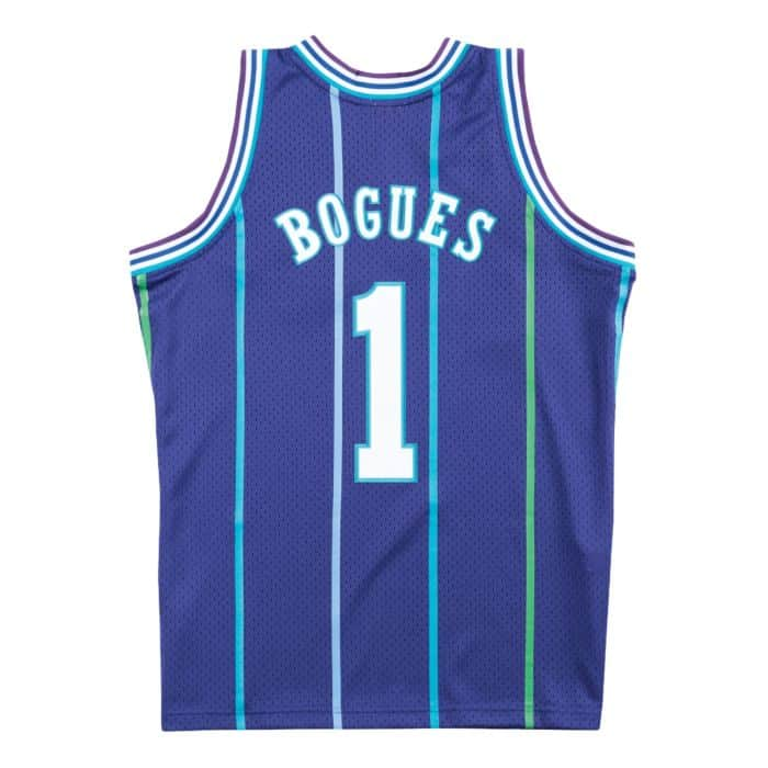 Mitchell Ness Charlotte Hornets Alternate Jersey Muggsy Bogues Era Clothing Store