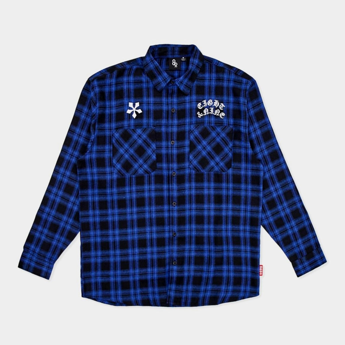 Eight & Nine Aves Blue Flannel – Era Clothing Store
