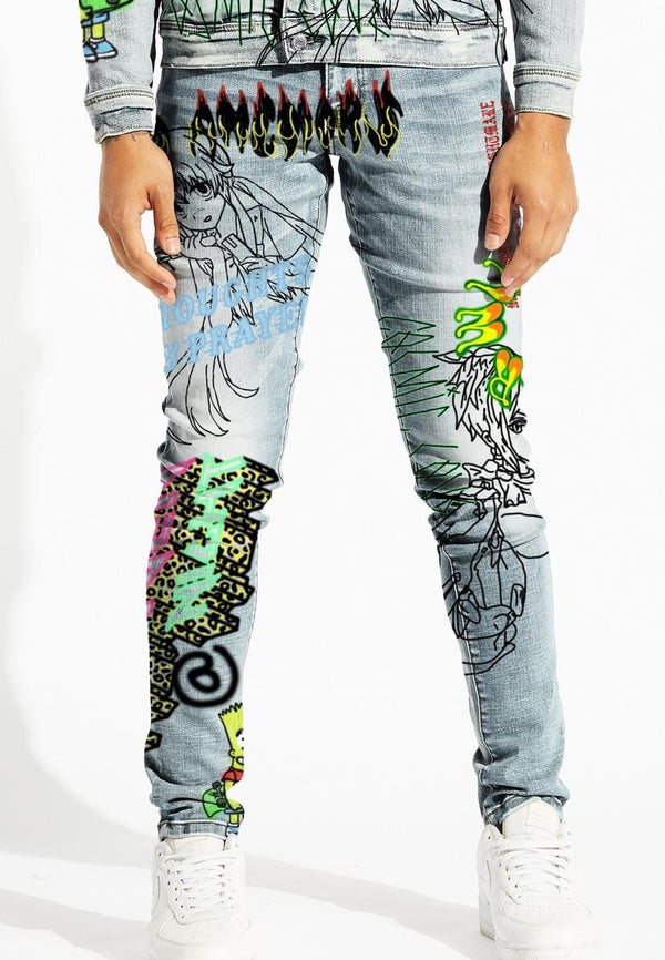 Lifted Anchors Carnival Denim