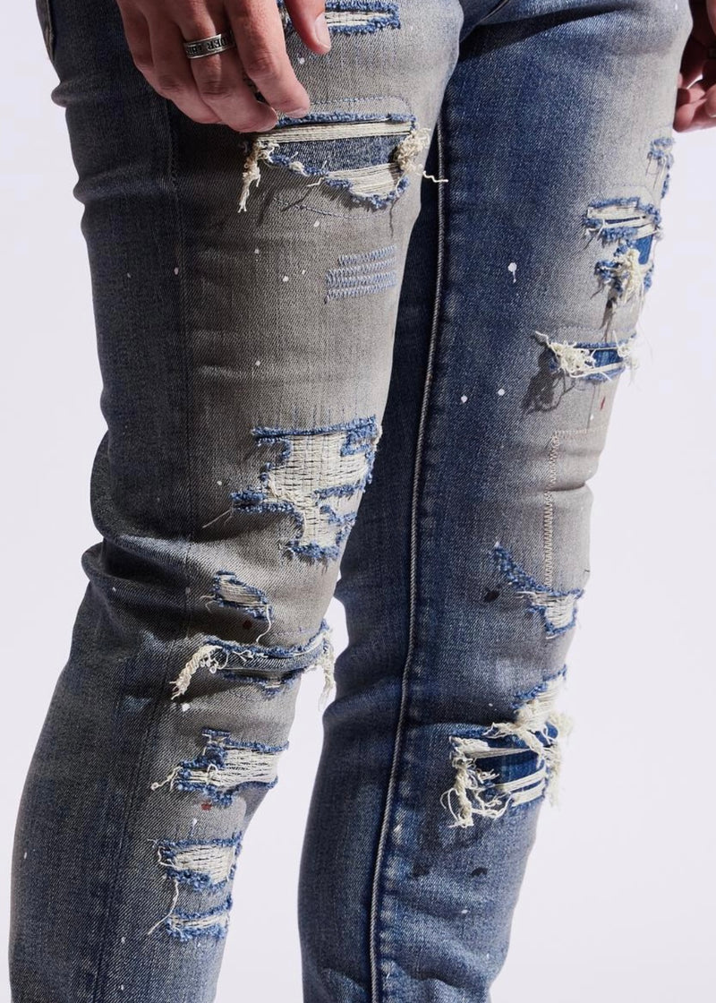 Crysp Atlantic Indigo Jeans (111)